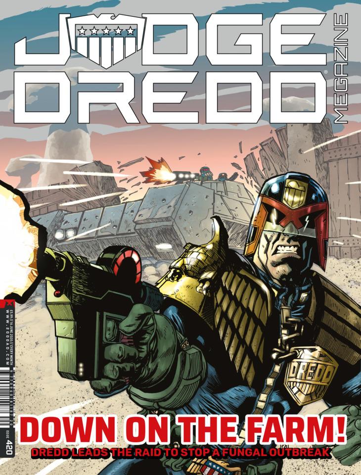 Judge Dredd Megazine #420 cover