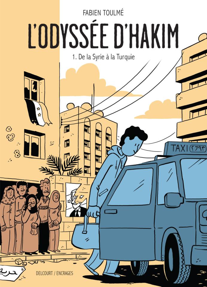 L'Odyssée d'Hakim cover — © Delcourt