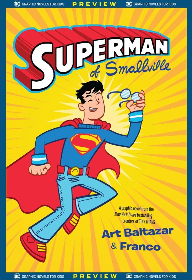 DC Graphic Novels for Kids Sneak Peeks: Superman of Smallville