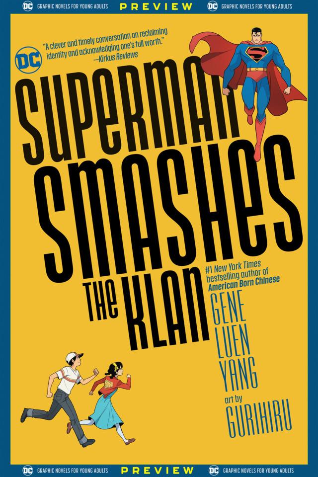 DC Graphic Novels for Young Adults Sneak Previews: Superman Smashes the Klan