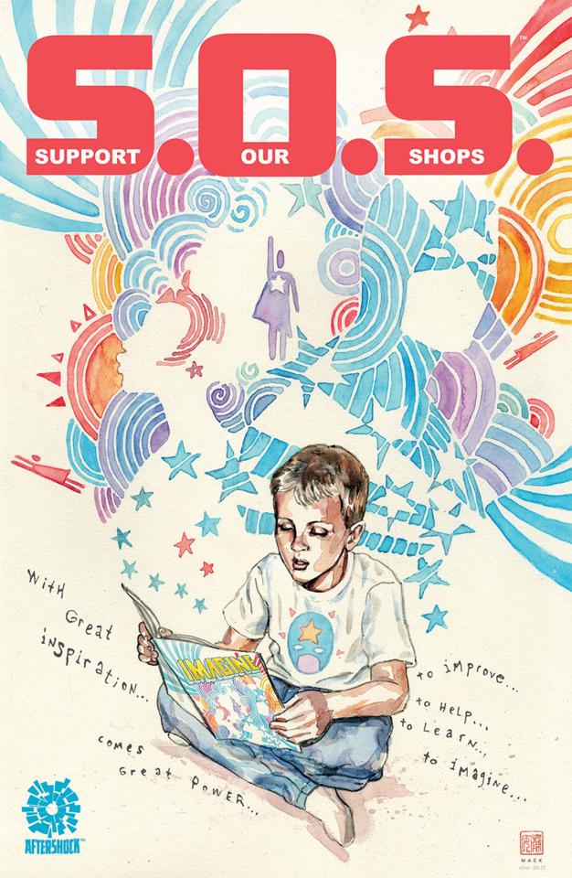 S.O.S.: Support Our Shops cover — © Aftershock Comics
