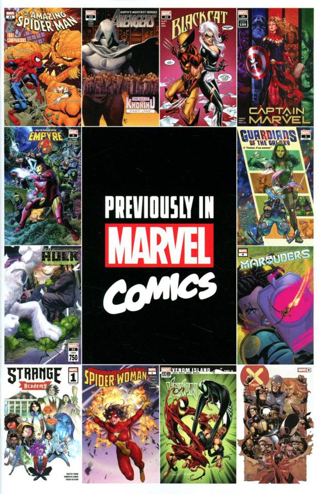 Previously In Marvel Comics cover — © Marvel