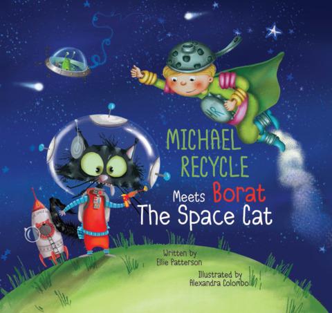 Michael Recycle Meets Borat the Space Cat