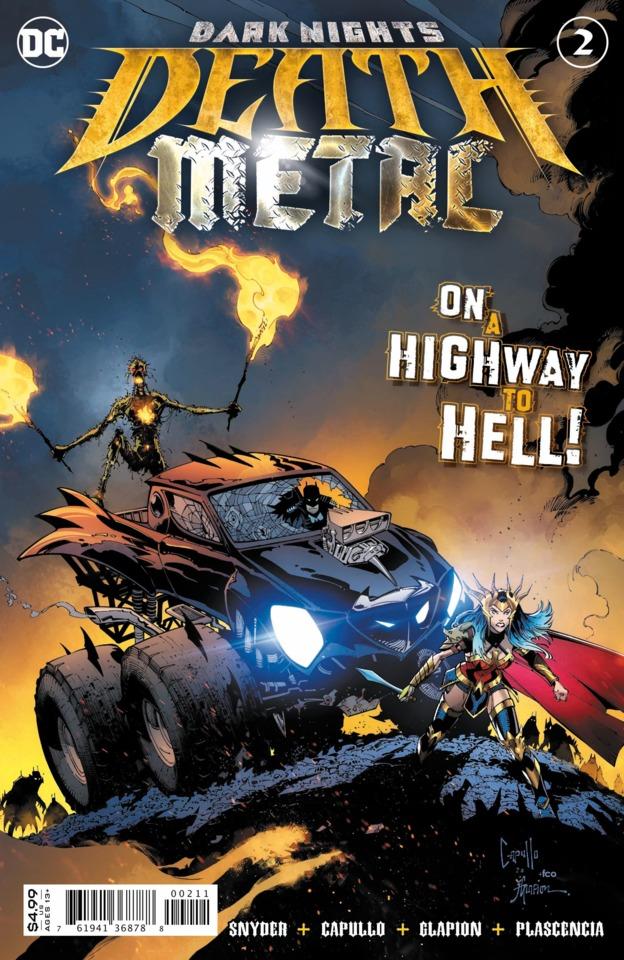 Dark Nights: Death Metal #2 cover