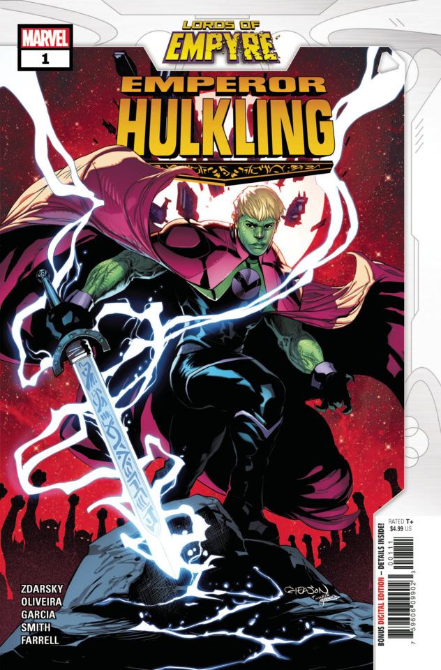 Lords of Empyre: Emperor Hulkling cover — © Marvel
