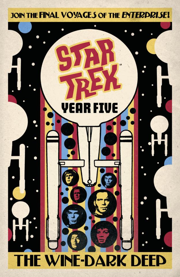 Star Trek: Year Five - The Wine-Dark Deep #1 cover