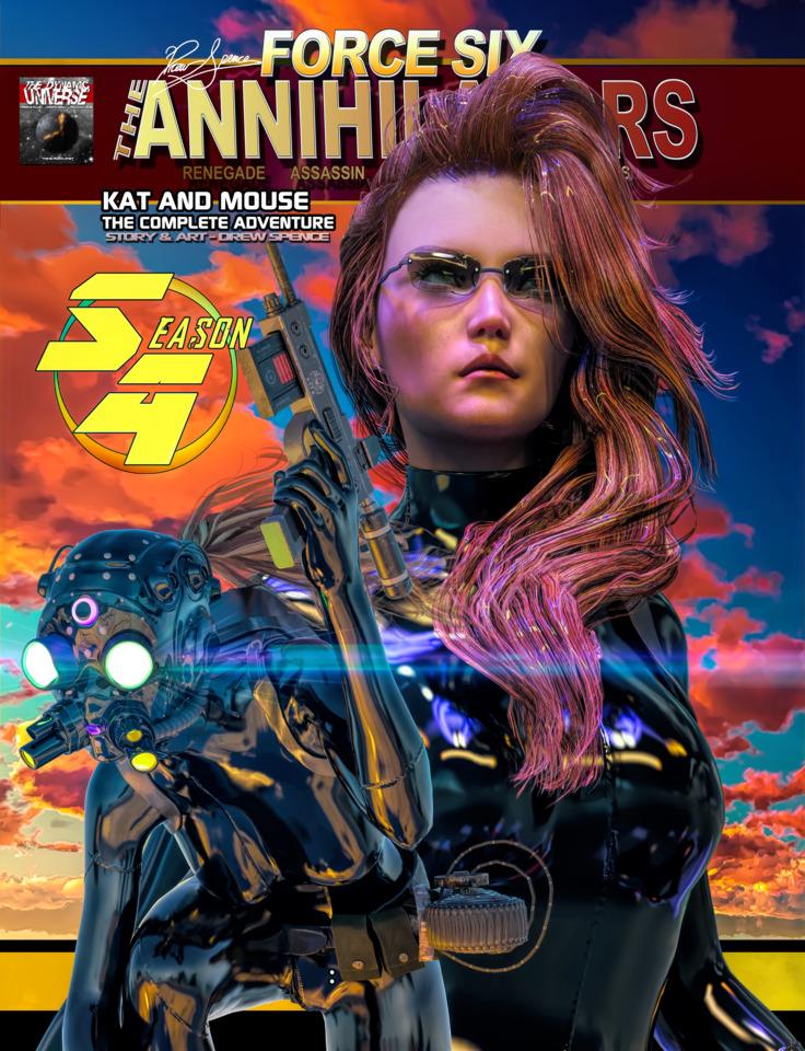 Force Six, The Annihilators: Kat and Mouse: The Complete Adventure #1 cover