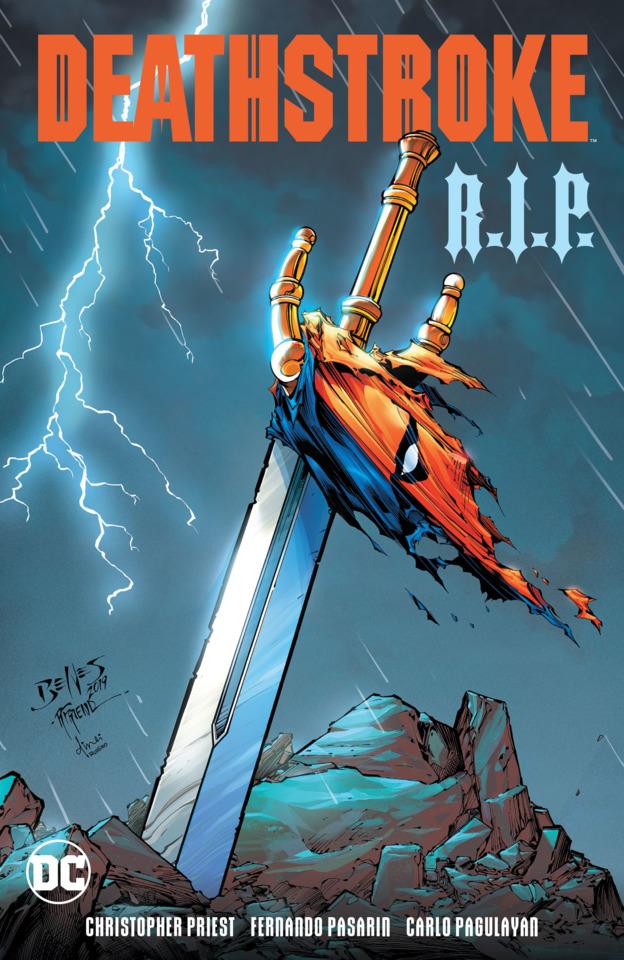 Deathstroke: R.I.P. cover — © DC Comics