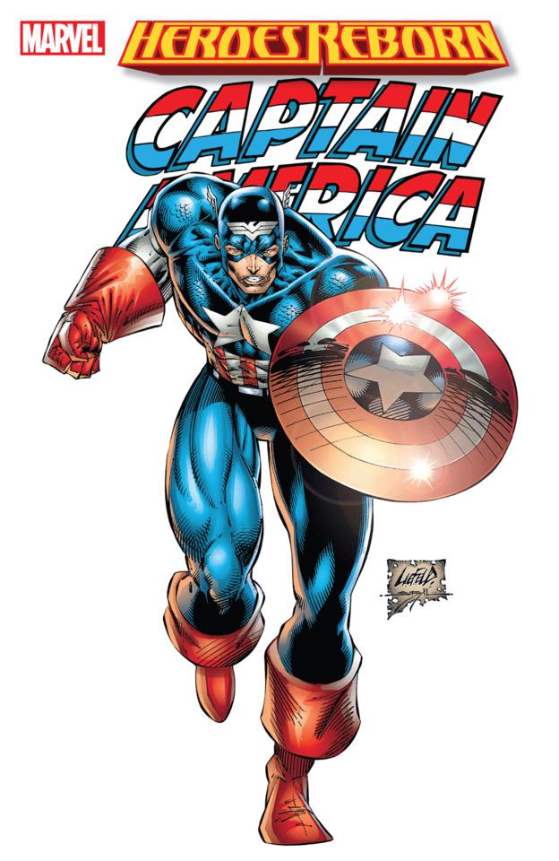 Heroes Reborn: Captain America cover — © Marvel