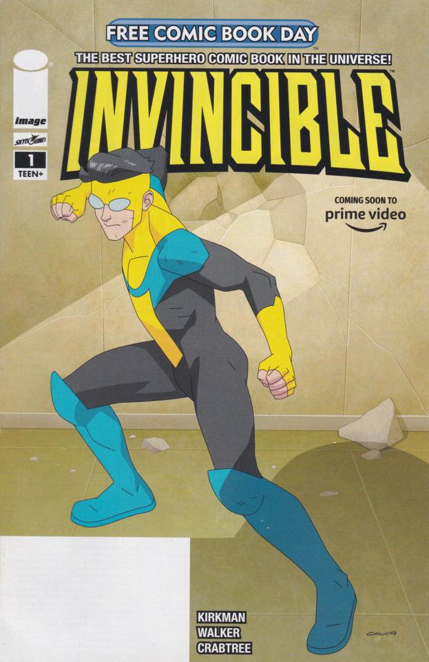 Invincible #1 Free Comic Book Day #1 cover