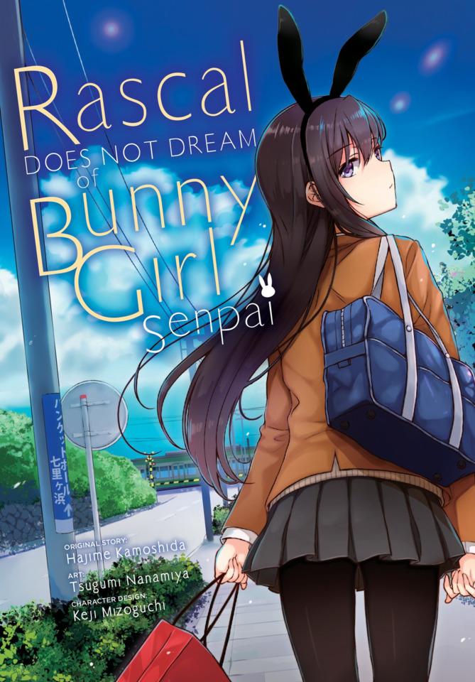 Rascal Does Not Dream of Bunny Girl Senpai cover — © Yen Press
