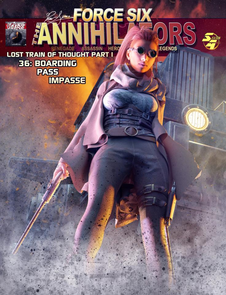 Force Six, The Annihilators #36 cover