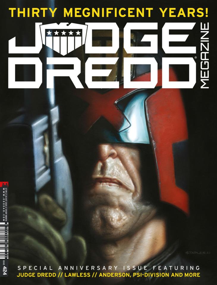 Judge Dredd Megazine #424 cover