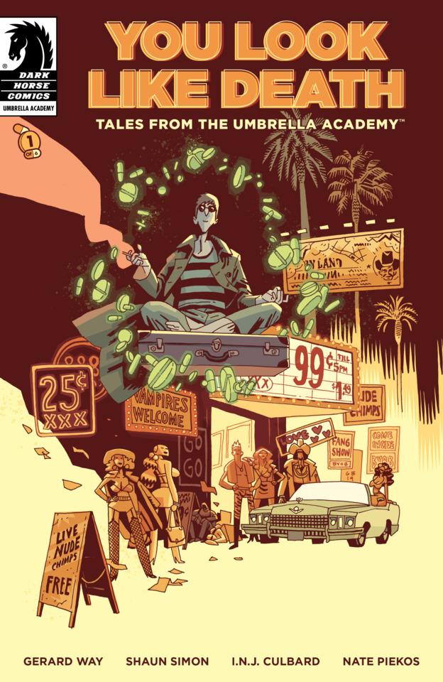 You Look Like Death: Tales From the Umbrella Academy #1 cover