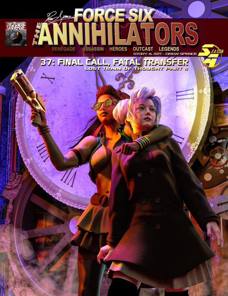 Force Six, The Annihilators #37 cover