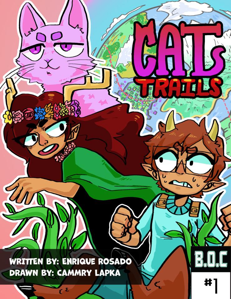 Cat Trails cover — © Burnt Out Creative
