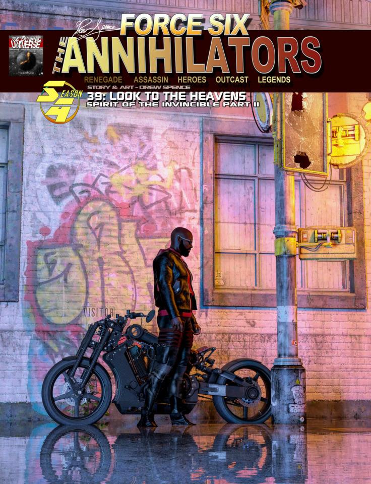 Force Six, The Annihilators #39 cover