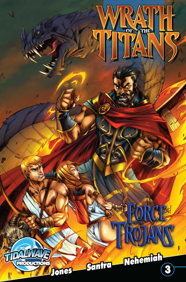Wrath of the Titans: Force of the Trojans #3 cover