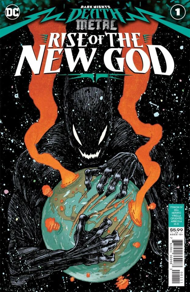 Dark Nights: Death Metal Rise of the New God #1 cover