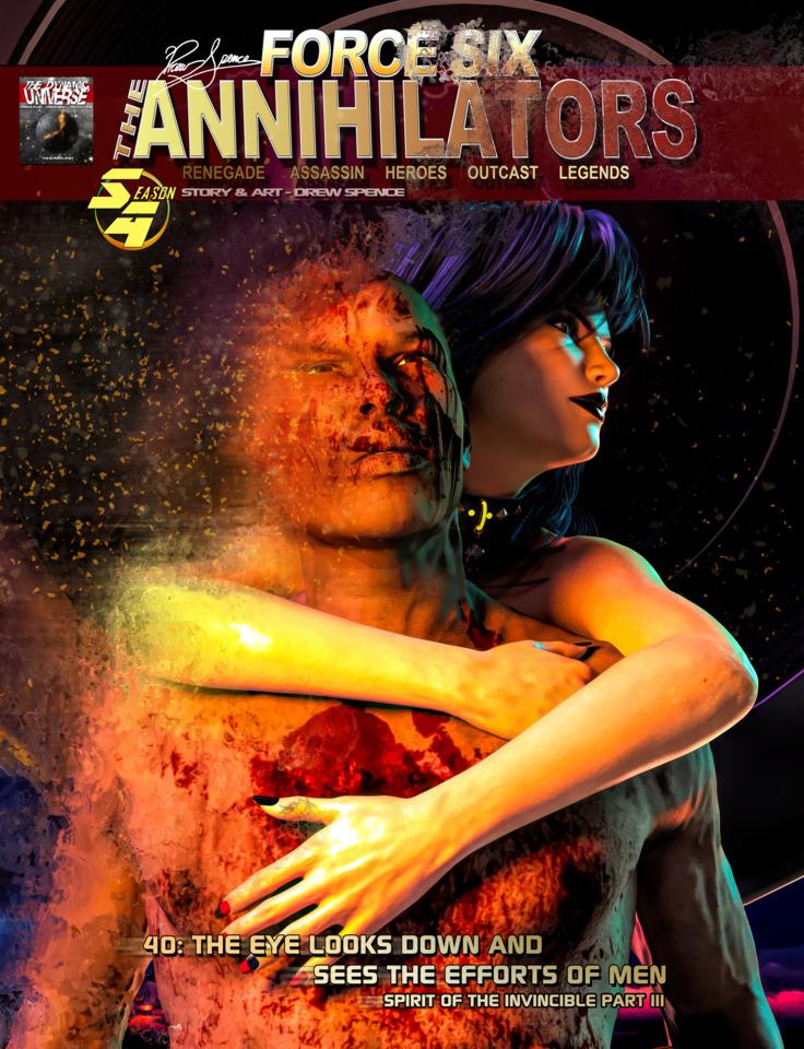 Force Six, The Annihilators #40 cover
