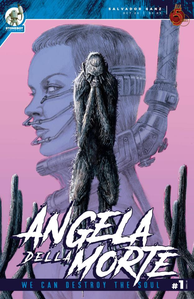 Angela Della Morte cover — © Red 5 Comics