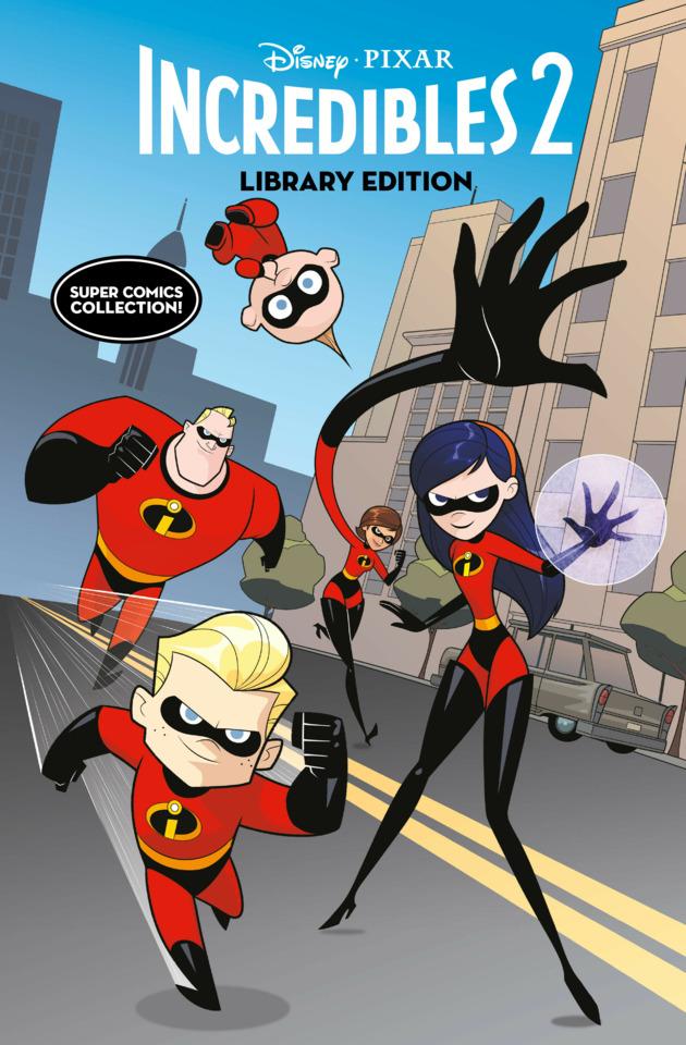 Disney/PIXAR Incredibles 2 Library Edition cover — © Dark Horse Comics