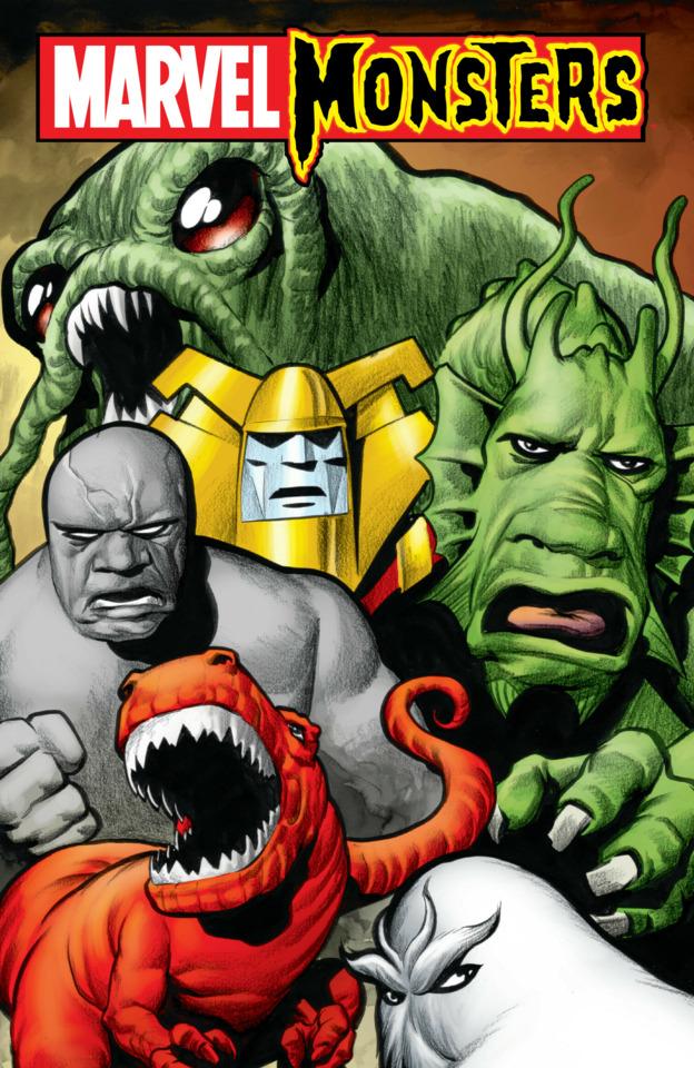 Marvel Monsters cover — © Marvel