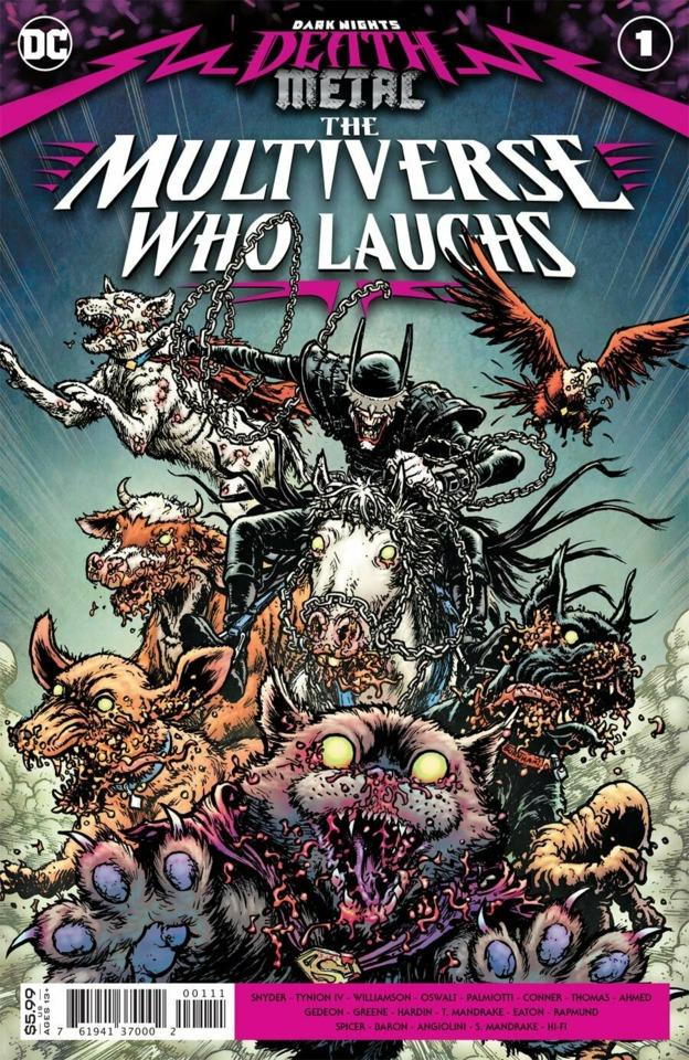 Dark Nights: Death Metal The Multiverse Who Laughs #1 cover