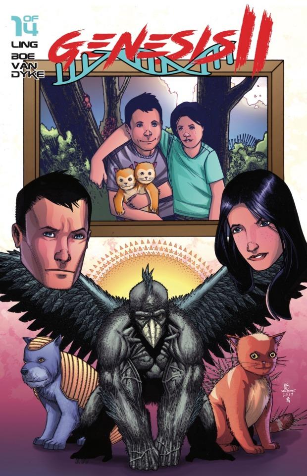 Genesis II cover — © GenSeven Comics