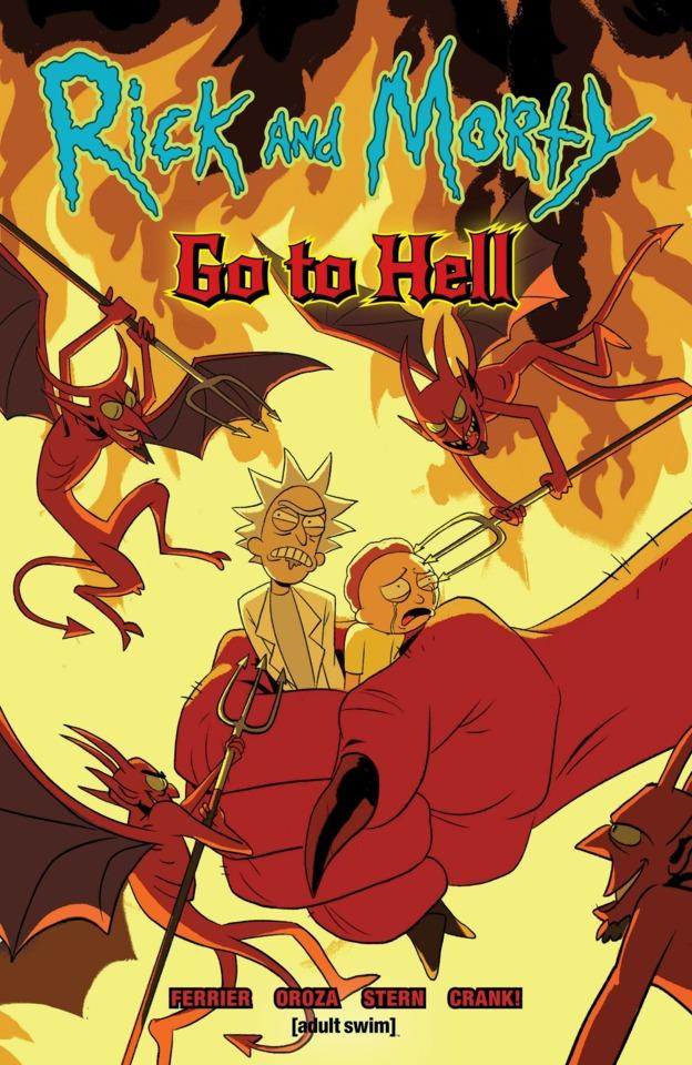 Rick and Morty: Go To Hell #1 cover