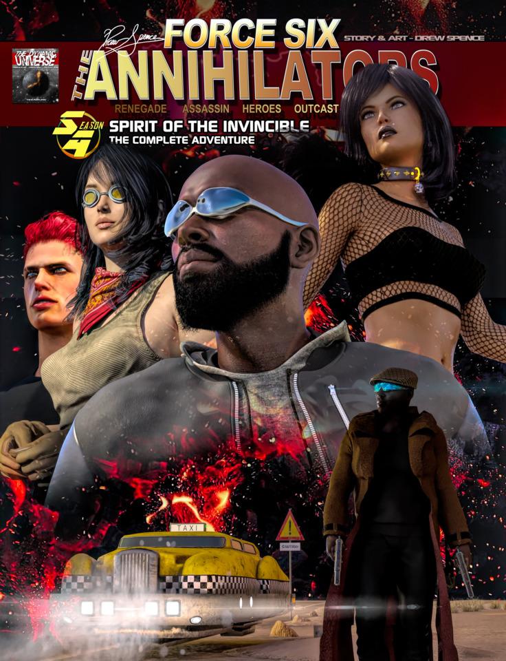 Force Six, The Annihilators: Spirit of the Invincible: The Complete Adventure