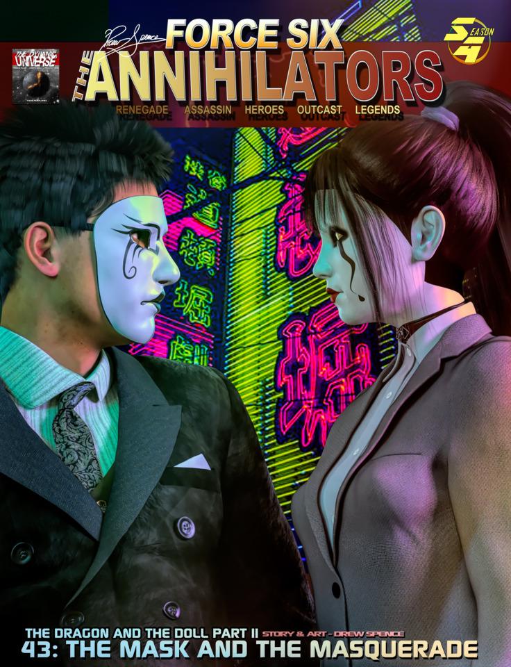 Force Six, The Annihilators #43 cover
