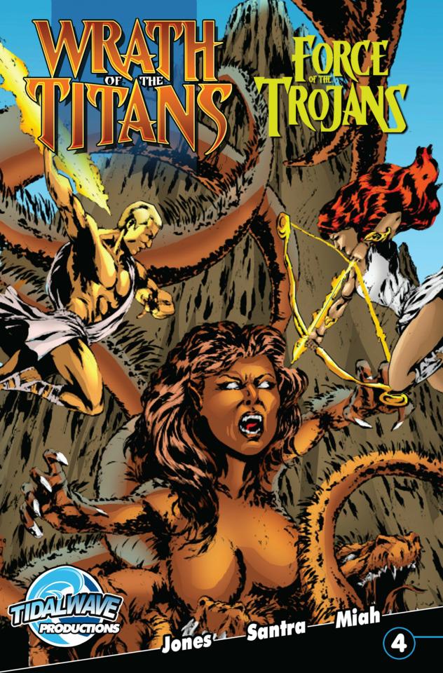 Wrath of the Titans: Force of the Trojans #4 cover