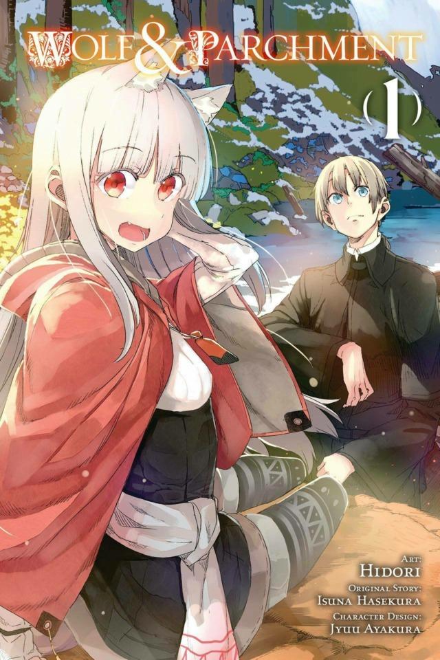 Wolf & Parchment cover — © Yen Press