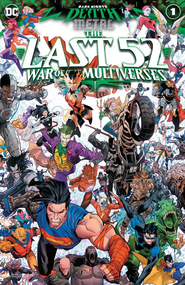 Dark Nights: Death Metal The Last 52: War of the Multiverses #1 cover