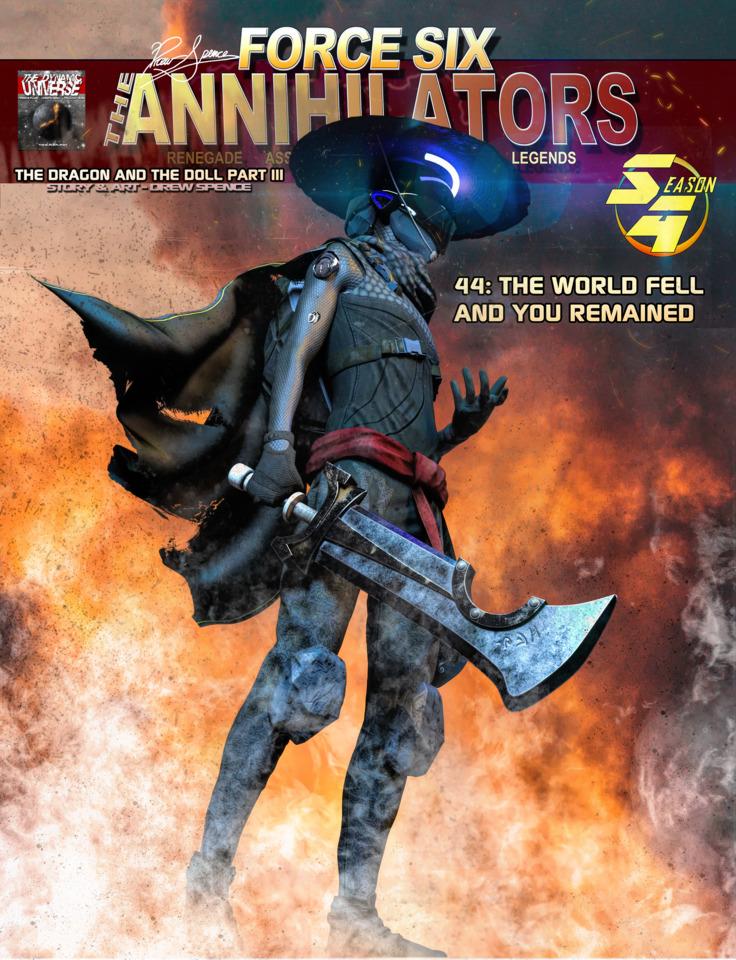 Force Six, The Annihilators #44 cover