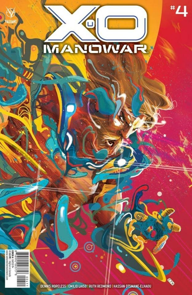 X-O Manowar #4 cover