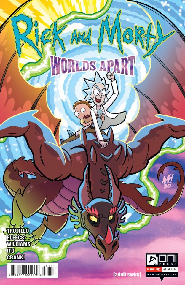 Rick and Morty: Worlds Apart cover — © Oni Press