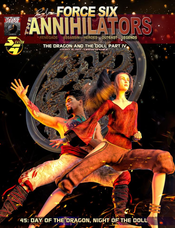 Force Six, The Annihilators #45 cover