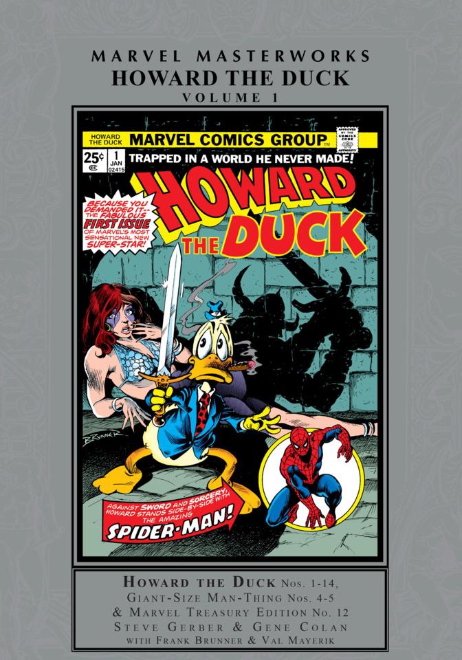 Marvel Masterworks: Howard the Duck cover — © Marvel