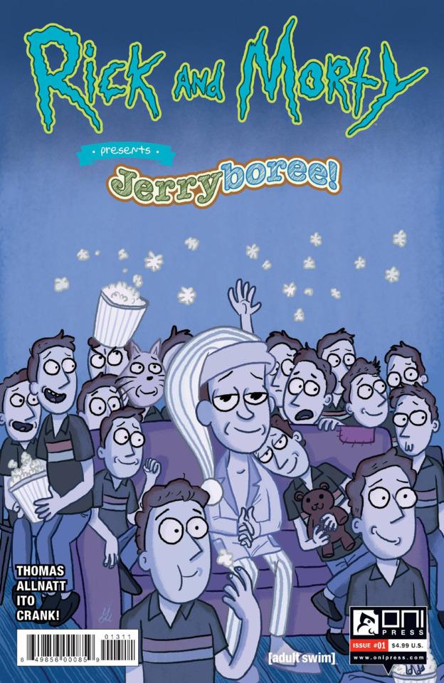 Rick and Morty Presents: Jerryboree cover — © Oni Press
