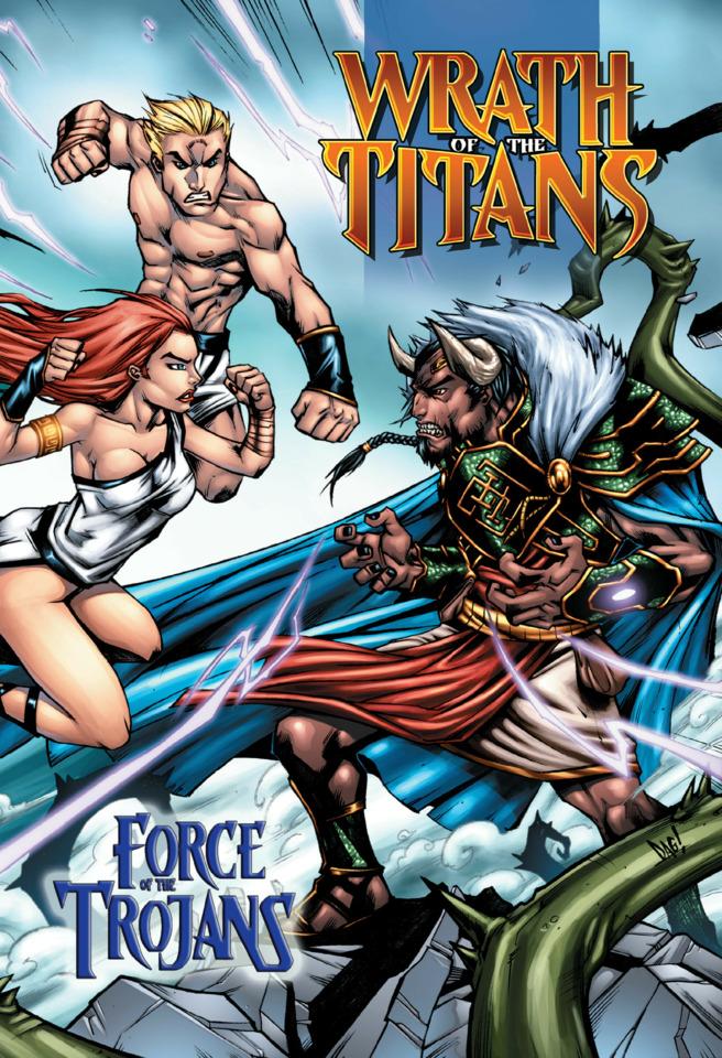 Wrath of the Titans: Force of the Trojans #1 cover