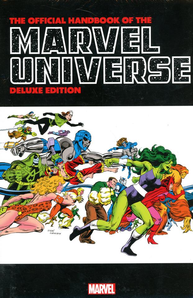 The Official Handbook of the Marvel Universe Deluxe Edition Omnibus