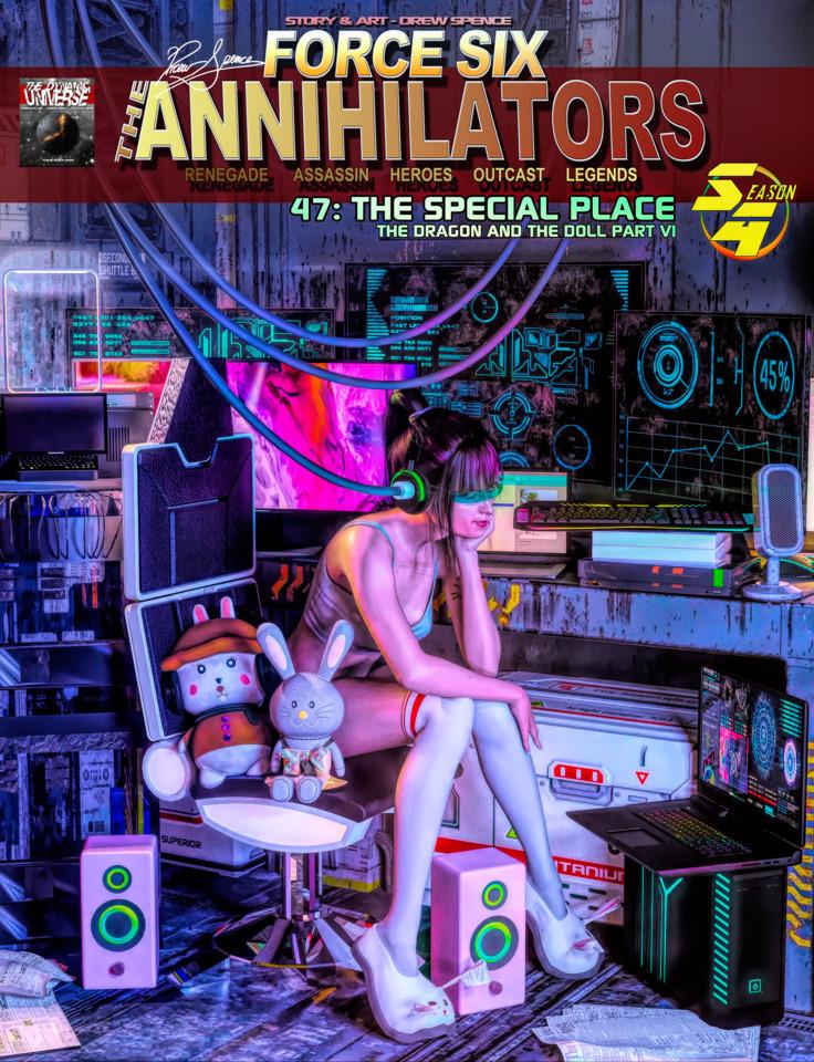 Force Six, The Annihilators #47 cover