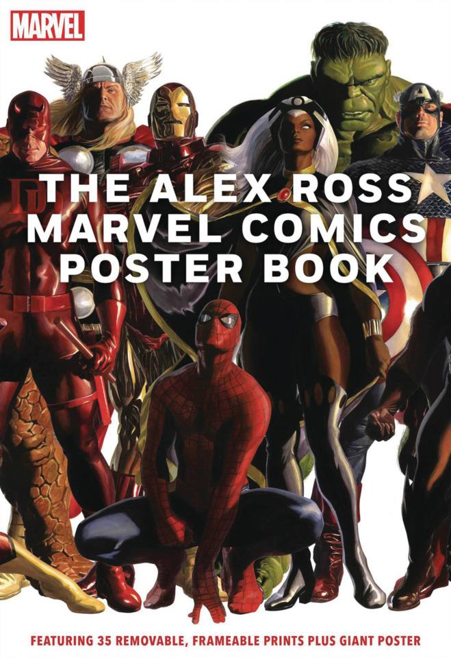 The Alex Ross Marvel Comics Poster Book
