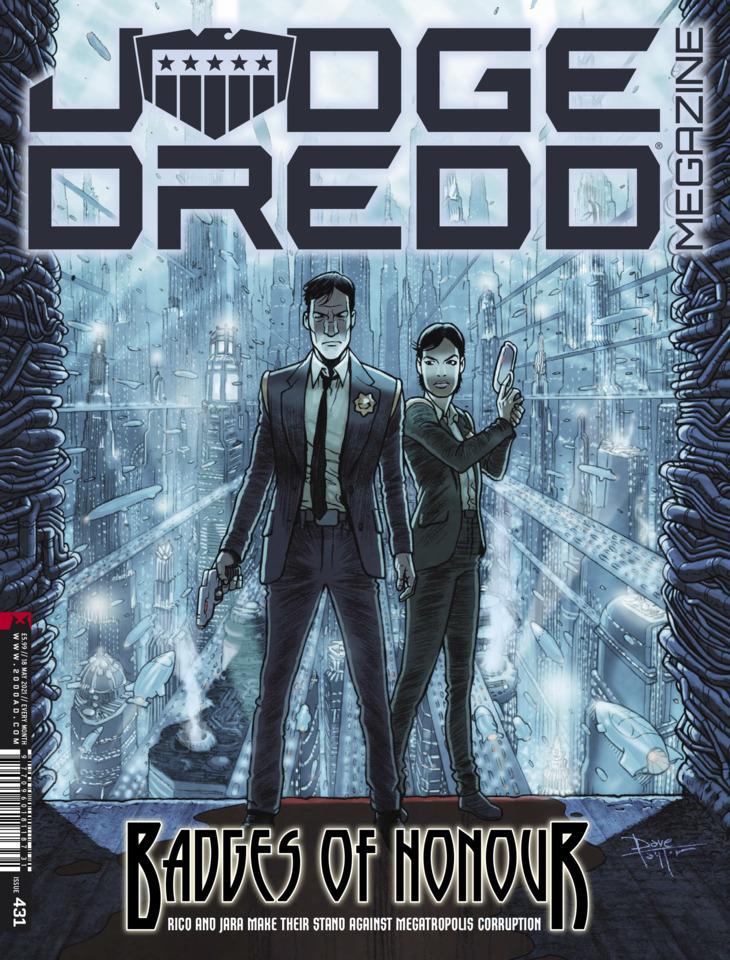 Judge Dredd Megazine #431 cover
