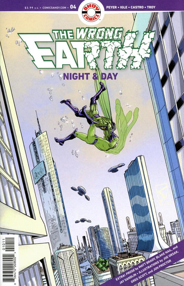 The Wrong Earth: Night & Day #4 cover