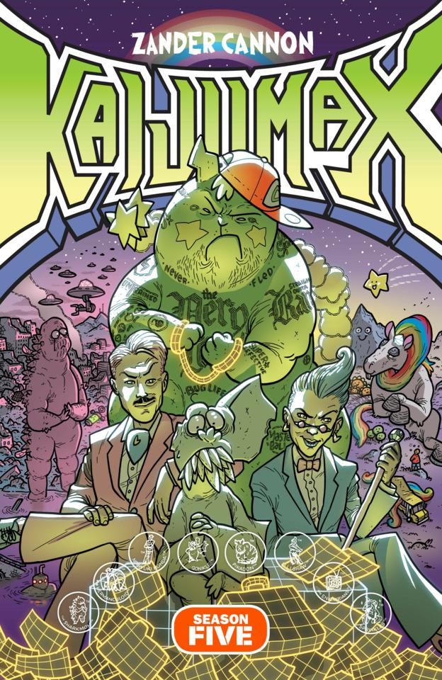 Kaijumax Season Five: The Orange Mile cover — © Oni Press