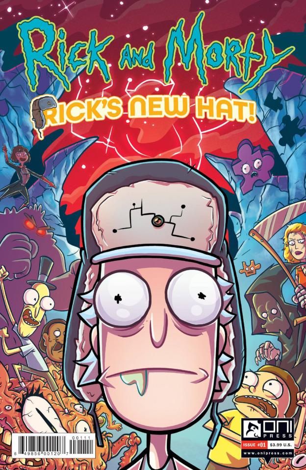 Rick and Morty: Rick's New Hat #1 cover