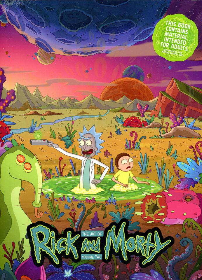 The Art of Rick and Morty #2 cover